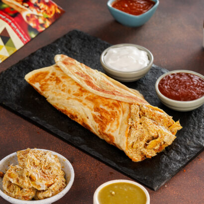 Afghani Soya Chaap Roll gallery 1