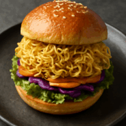 noodles burger