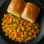 paneer bhurji with pav